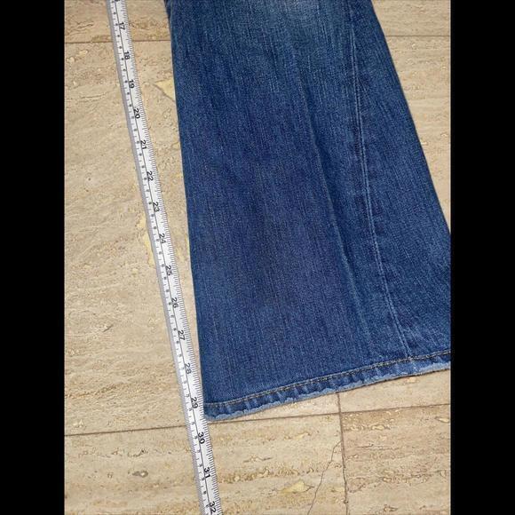 True Religion Twist‎ Flare Size 26 Joey World Tour Distressed Ripped Jeans - Picture 5 of 10